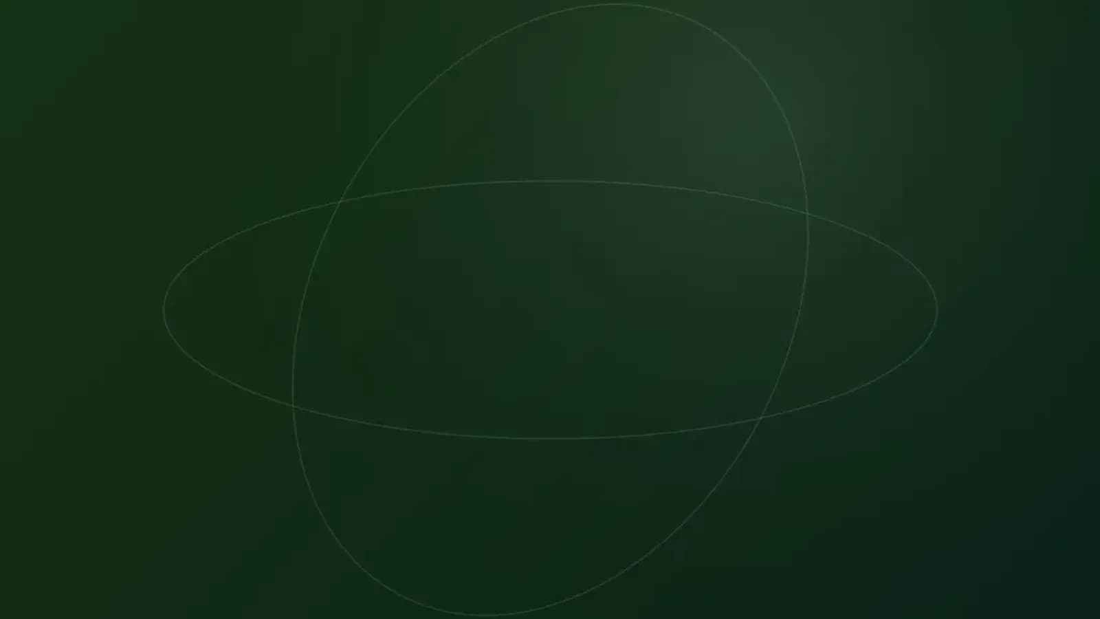 Abstract illustration of an artificial neural network forming a luminous face in space